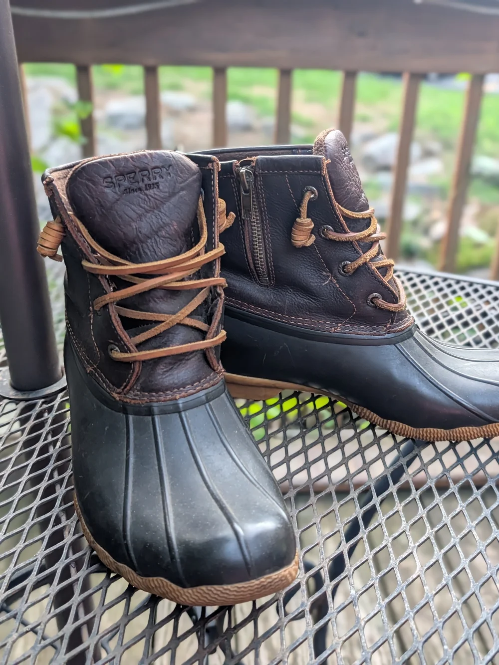 Sperry Women’s Brown Waterproof Duck Boots